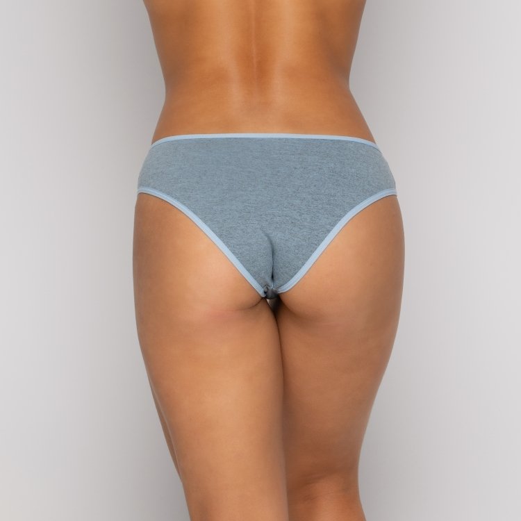 Calcinha Viscose Modelo Tanga Detalhe Em Renda