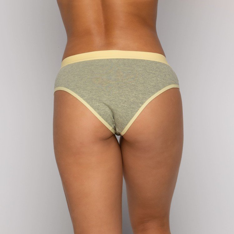 Calcinha Mescla Modelo Tanga Feminina